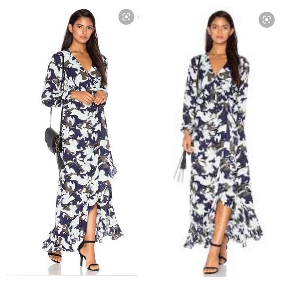 Parker NWT July Maxi Dress in Belize S - Picture 2 of 10